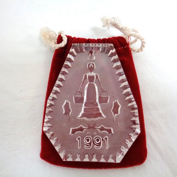 Waterford Crystal Christmas Ornament Lot of 4 Limited Edition - Picture 4 of 6